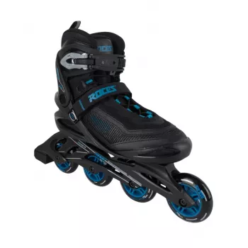Roces Icon X inline-luistimet musta sininen 43