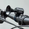 ROCKBROS elektroninen pyöränkello - musta, 110-120 dB, 4 ääntä, ladattava, IPX4