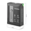 ROCKBROS etuvalo 260 lm USB-C - USB-A-kaapelilla - musta