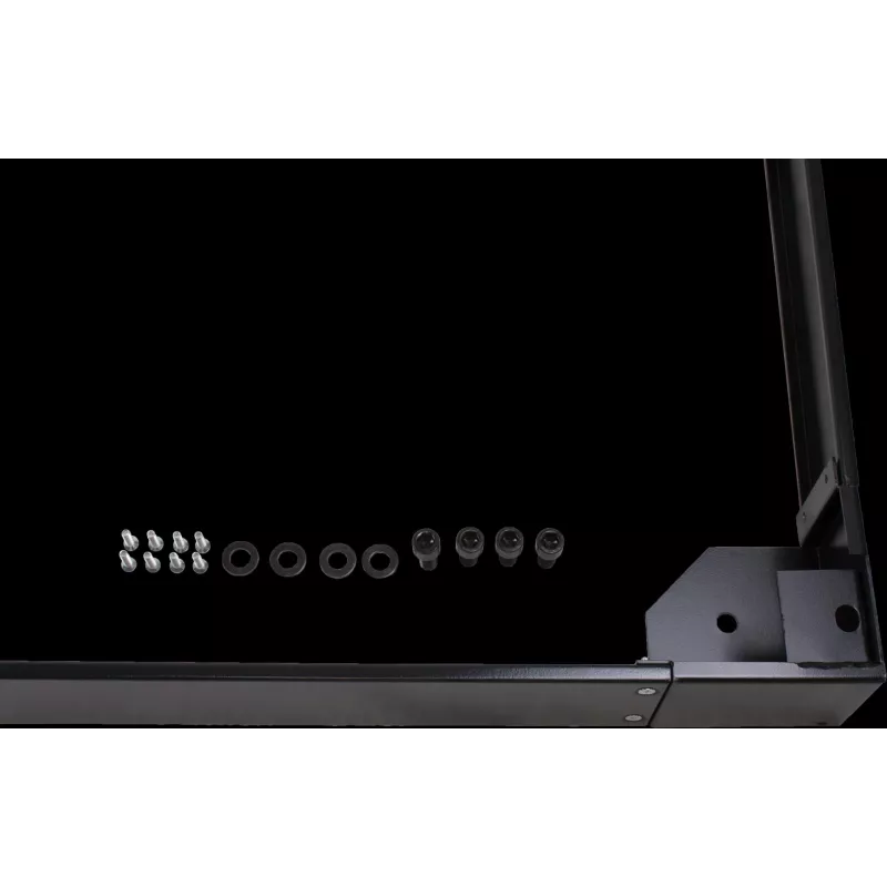 Rockstable 19 tuuman Pyörällinen jalusta – Pyöräalusta – Musta – SPCC-teräs – 600 mm x 1000 mm