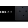 Rockstable RS19-FH69 1U 19 tuuman hylly, teräs, musta