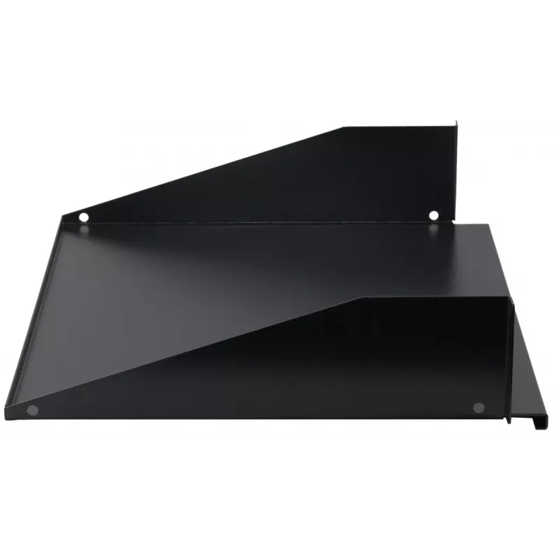 Rockstable 2U 19 tuuman kiinteä räkkihylly - teräs - musta - 2,75 kg (RS19-FH21)