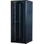 Rockstable 42U 19 tuuman palvelinkaappi lasiovella - pystykaappi - 42U - 800 kg - avainlukko - asennuskiskot - säädettävät jalat (RS19-8842)