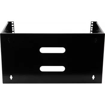 Rockstable 6U 19 tuuman seinäasennuskehys - asennussarja - SPCC-teräs - musta - 1 kpl - 3,86 kg (RS19-WMB6)