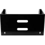 Rockstable 6U 19 tuuman seinäasennuskehys - asennussarja - SPCC-teräs - musta - 1 kpl - 3,86 kg (RS19-WMB6)