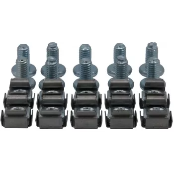 Rockstable M6 kuusiokoloruuvien sarja - telineasennus - hopea - 10 kpl (RS19-M612)