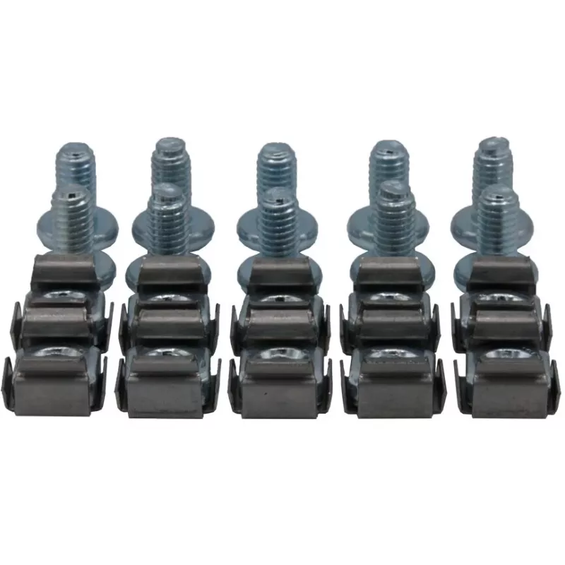 Rockstable M6 kuusiokoloruuvien sarja - telineasennus - hopea - 10 kpl (RS19-M612)