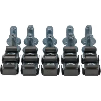 Rockstable M6 kuusiokoloruuvien sarja - telineasennus - hopea - 10 kpl (RS19-M612)