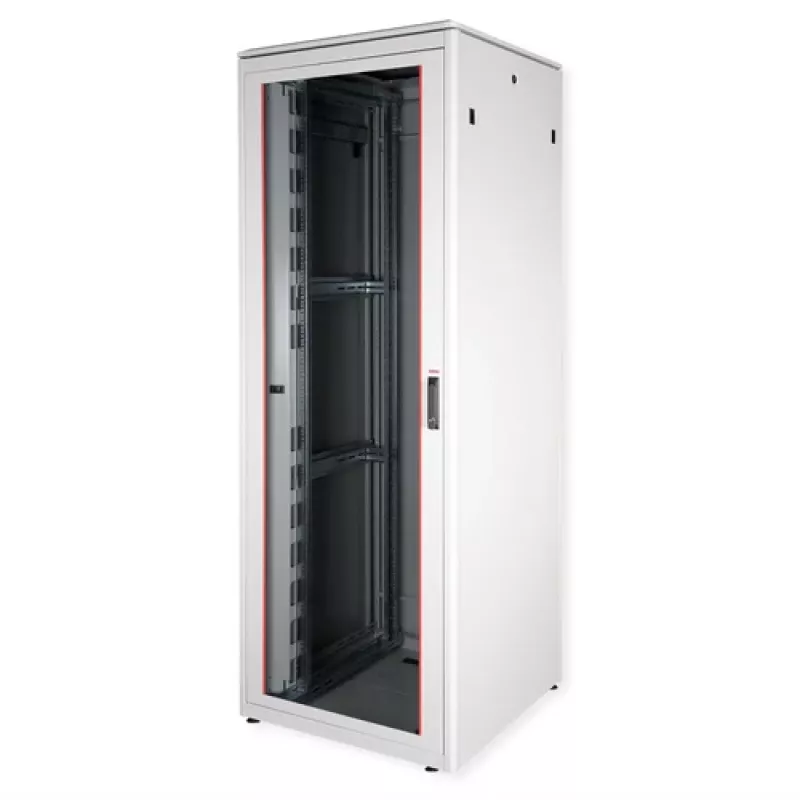 ROLINE 19 inch verkkokaappi Pro 47U, 800x800mm lasiovi harmaa
