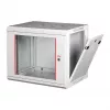 ROLINE 19 tuuman seinäkotelo Basic Plus 9U, 600x450 mm (LxS), harmaa