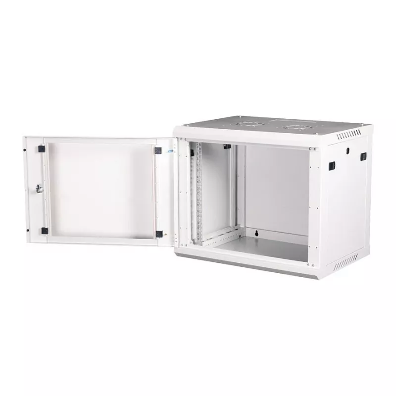 ROLINE 19 tuuman seinäkotelo Basic Plus 9U, 600x450 mm (LxS), harmaa