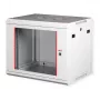 ROLINE 19 tuuman seinäkotelo Basic Plus 9U, 600x450 mm (LxS), harmaa