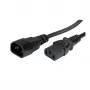 ROLINE GREEN laitekaapeli, IEC 320 C14 - C13, LSOH, musta, 0,8 m
