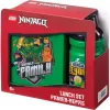 Room Copenhagen LEGO eväsrasiasarja Ninjago vihreä musta 2 kpl