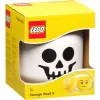 ROOM COPENHAGEN LEGO Storage Head Skeleton, pieni (valkoinen/musta)