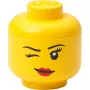 Room Copenhagen LEGO säilytyspää Whinky Mini keltainen