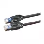 Rotronic-Secomp Dätwyler Cat.6 Class E S/FTP CU 7702 Flex LSOH Hirose TM21 -verkkokaapeli, 3 m, musta