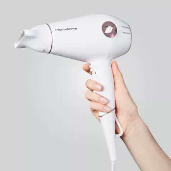 Rowenta CV6135 Volumizer kuumailmaharja, 1800W, valkoinen