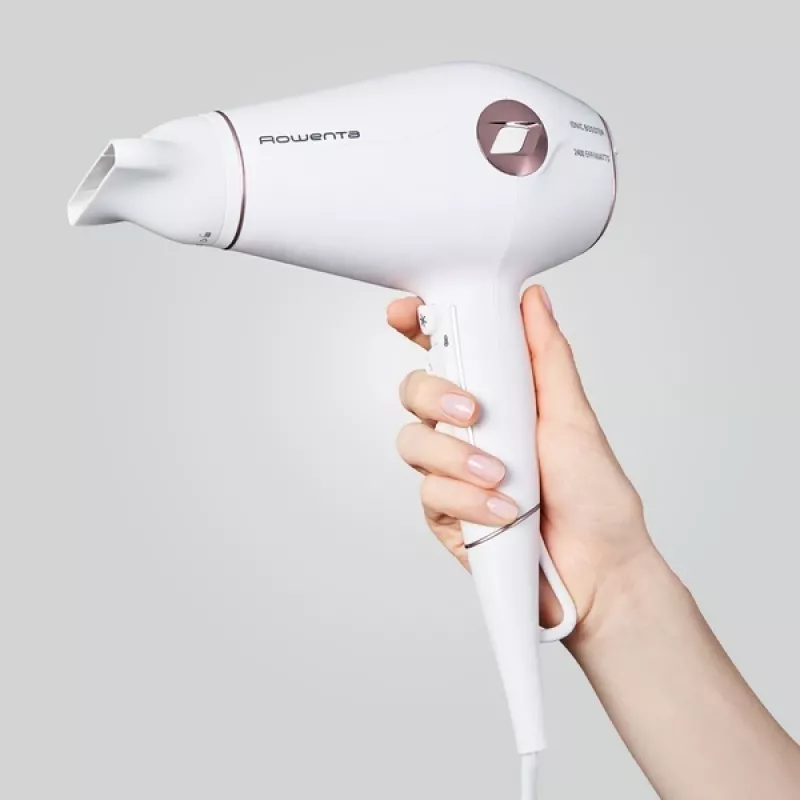 Rowenta CV6135 Volumizer kuumailmaharja, 1800W, valkoinen