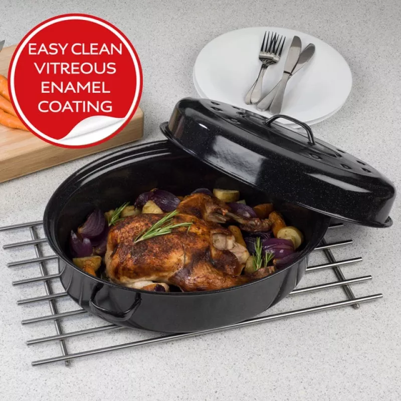 Russell Hobbs BW072151 V/E 38cm itsekastelva paistinvuoka kannella