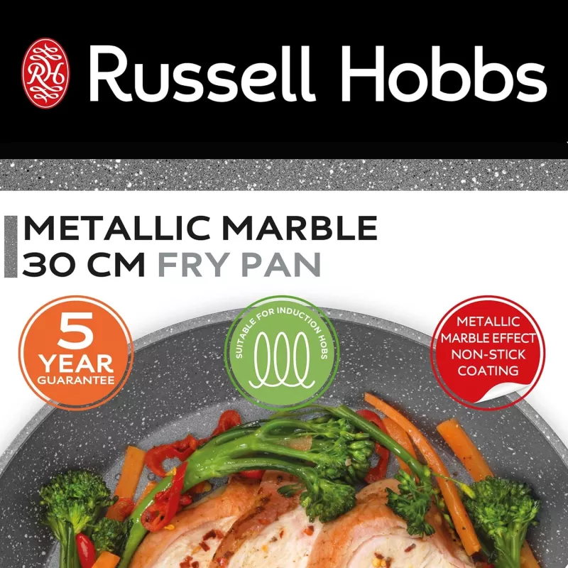 Russell Hobbs RH028011EU7 Metallic Marble paistinpannu 30 cm