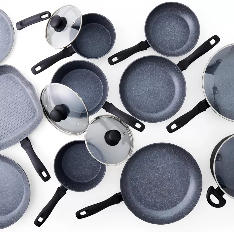 Russell Hobbs RH028121EU7 Metallic Marble wok 28 cm