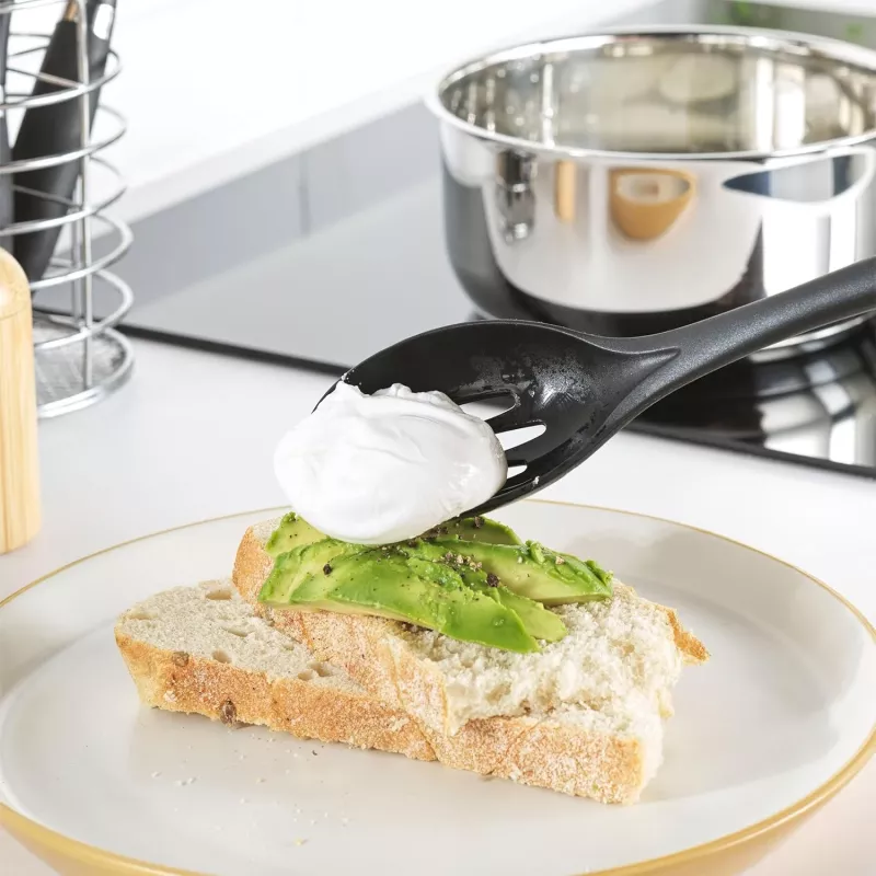 Russell Hobbs RH03026EU7 5-osainen keittiövälinesarja pyörivällä telineellä, musta ja hopea