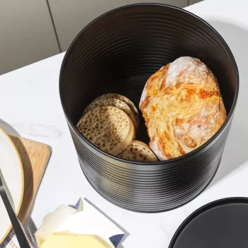 Russell Hobbs RH03269EU7 uurrettu leipälaatikko, musta