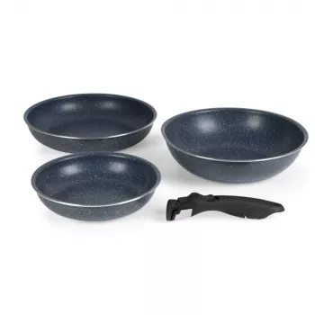 Russell Hobbs RH03296 Nightfall Stone 4-osainen Smart Clip pannusarja