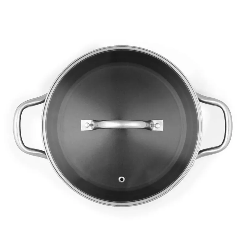 Russell Hobbs RH03821 Riviera 4-osainen kattilasarja, punainen