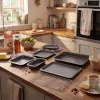 Russell Hobbs RH03903 Stacking 7-osainen leivontasarja, hiiliteräs, tarttumaton, charcoal grey