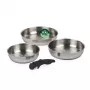Russell Hobbs RH04033 ruostumaton teräs 4-osainen Smart Clip -pannusarja