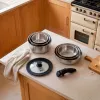 Russell Hobbs RH04041 ruostumaton teräs 8-osainen Smart Clip -keittosarja