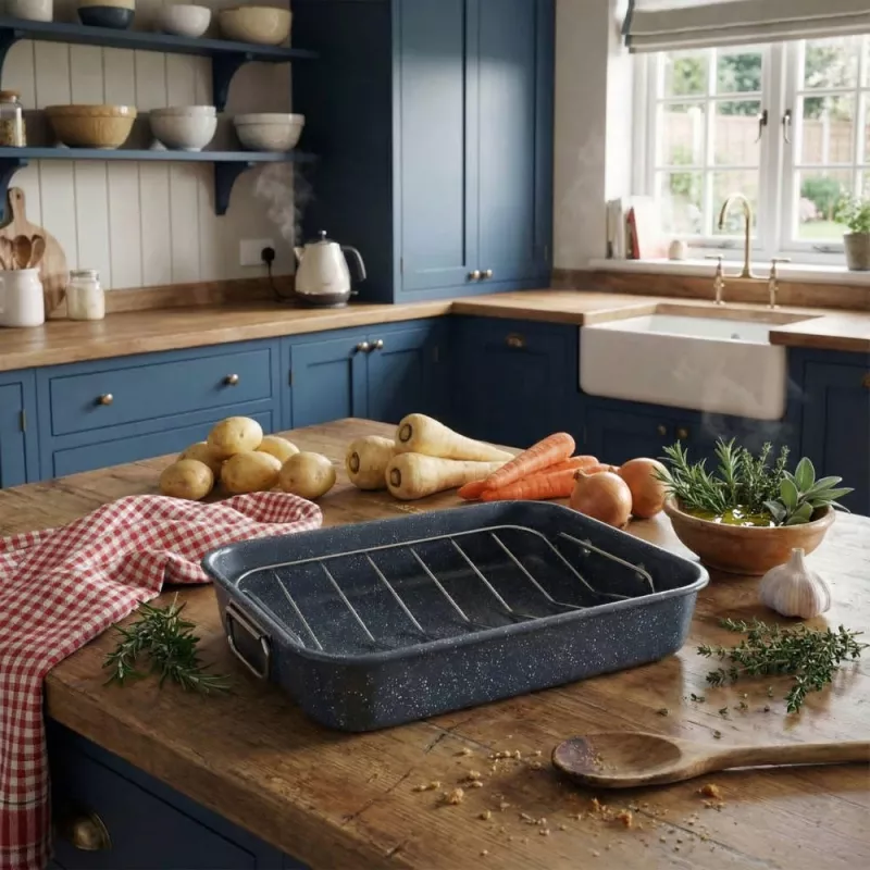 Russell Hobbs RH04097 Nightfall Stone paistinvuoka ja ritilä