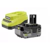 RYOBI 18V ONE+ 4.0Ah Li-Ion akku + RC18120A laturi aloituspaketti