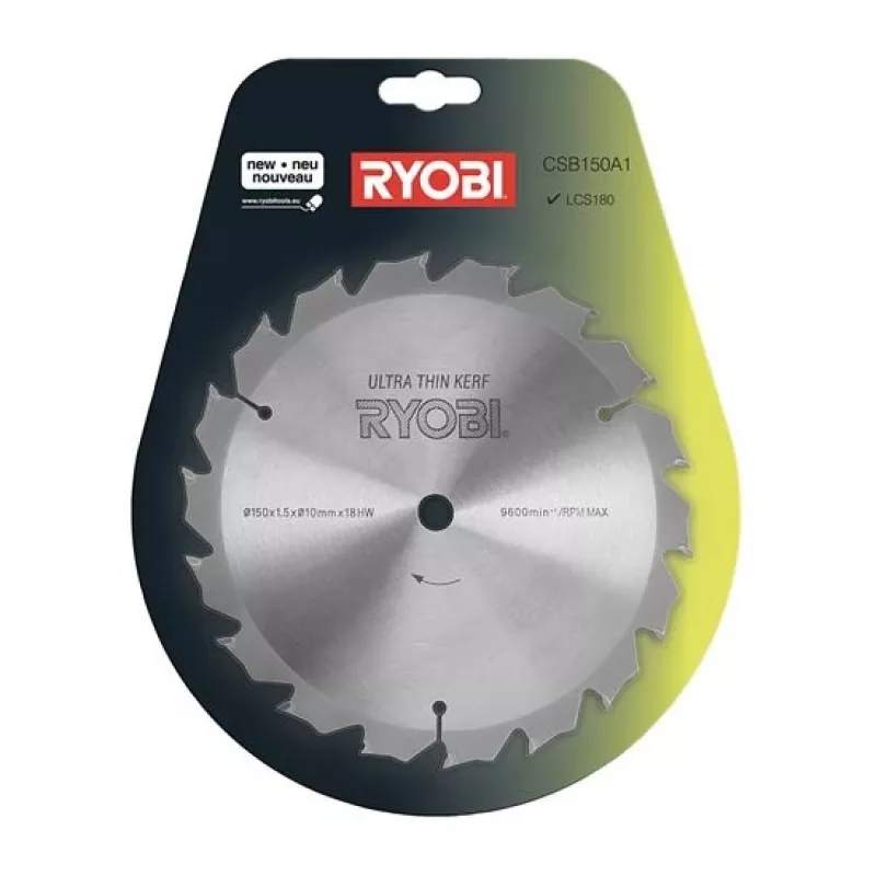 Ryobi CSB150A1 150 mm TCT-sahanterä 18T