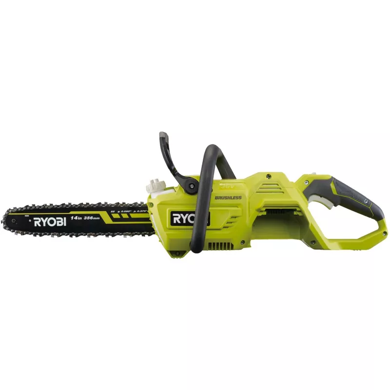 RYOBI MAX POWER akkuketjusaha RY36CSX35A-0, 36 V (vihreä/musta, vain laite)