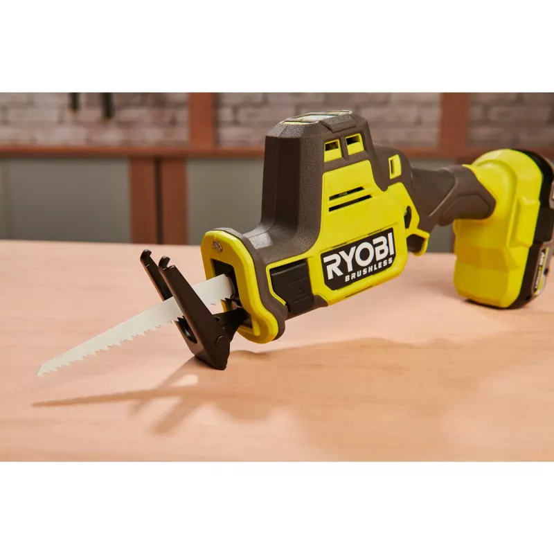 RYOBI ONE+ harjaton puukkosaha RRS18CBL-0, 18V (vihreä/musta, runko ilman akkua)