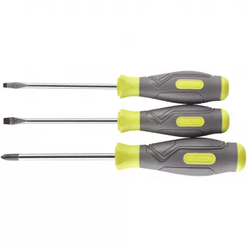 RYOBI RSD1PH2S 3-osainen ruuvimeisselisarja (vihreä/harmaa, PH2, SL5.5, SL4)
