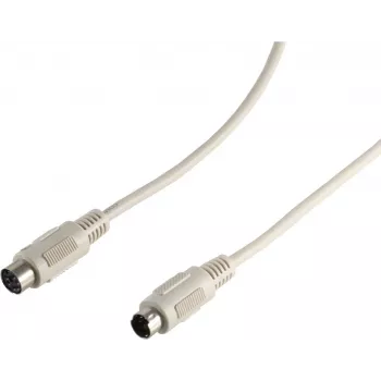 S CONN MAXIMUM CONNECTIVITY ShiverPeaks PS/2 jatkokaapeli, 6-pin Mini DIN uros–naaras, 3,0 m, musta 78106-3