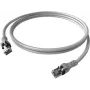 Sacon DualBoot PushPull Cat6 S/FTP verkkokaapeli, harmaa, 3 m CPP10ACACA0030