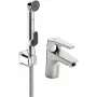 SAGA 3912F pesualtaan sekoittaja Bidetta-käsisuihkulla, kromi