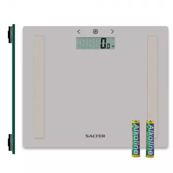 Salter 9113 GFEU12 Compact Glass Analyser henkilövaaka, harmaa
