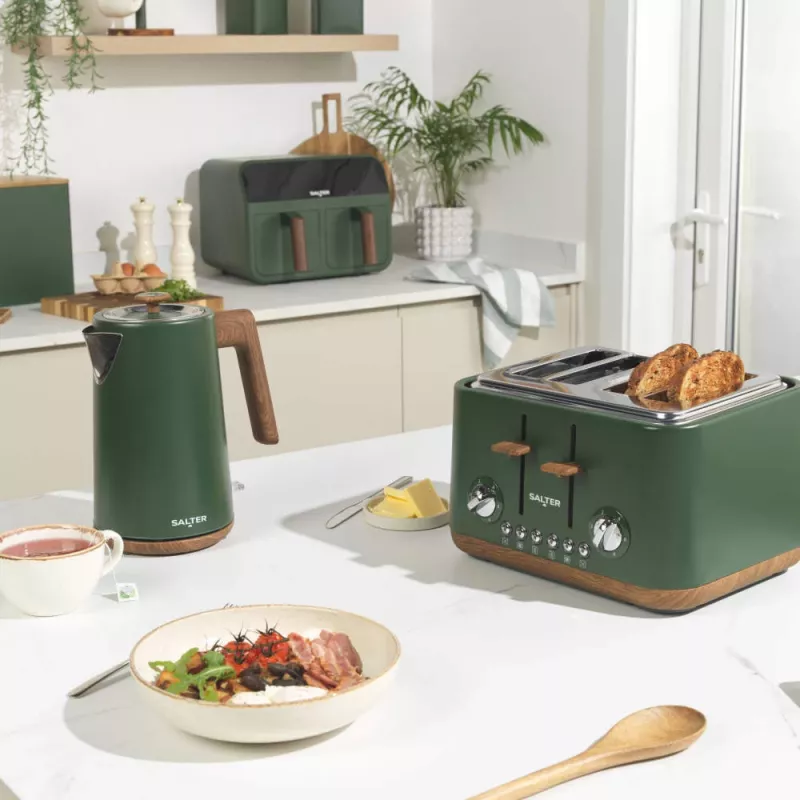 Salter BW12900G Toronto 4-osainen työtasosarja, vihreä