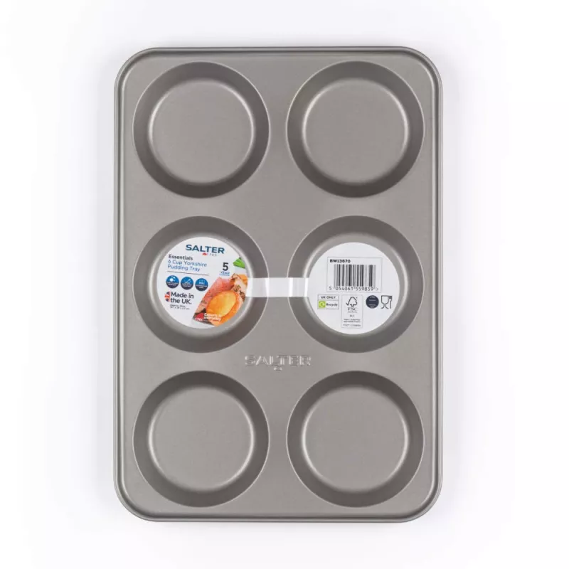 Salter BW13670 Essentials 6 kupin Yorkshire pudding -vuoka