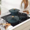 Salter BW13772GR Chester 2.8L matala valurautapata 30 cm, vihreä