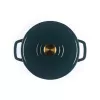 Salter BW14433GR Chester 2L matala valurautapata 20 cm, vihreä
