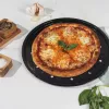 Salter BW14483 Brilliance pizzapelti 33 cm, emaloitu teräs, PFAS-vapaa tarttumaton pinta, mustapilkullinen