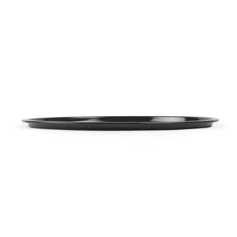 Salter BW14483 Brilliance pizzapelti 33 cm, emaloitu teräs, PFAS-vapaa tarttumaton pinta, mustapilkullinen