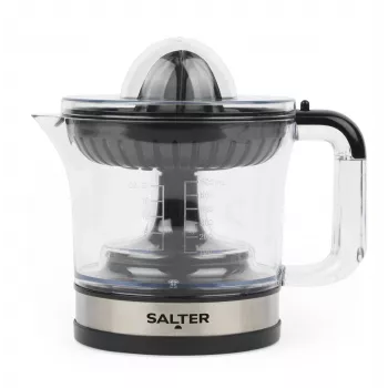 Salter EK5025FVDE sähköinen sitruspuristin, 60 W, 1,2 l, musta/hopea